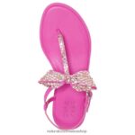 sandalias | sandalia de vestir florita 60D4P0661 Naturalizer mujer tela rosa - Imagen 4
