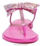 sandalias | sandalia de vestir florita 60D4P0661 Naturalizer mujer tela rosa - Imagen 5
