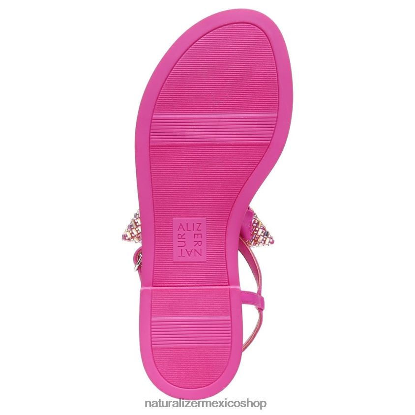 sandalias | sandalia de vestir florita 60D4P0661 Naturalizer mujer tela rosa - Imagen 7