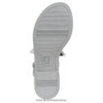 sandalias | sandalia de vestir florita 60D4P0662 Naturalizer mujer tela plateada - Imagen 7