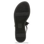 sandalias | sandalia de vestir florita 60D4P0663 Naturalizer mujer tela negra - Imagen 7