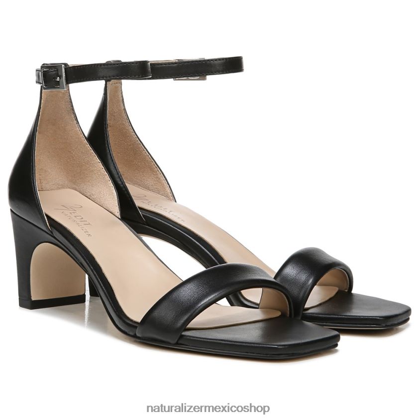 sandalias | sandalia de vestir iriss 27 edit 60D4P0111 Naturalizer mujer cuero negro - Imagen 1