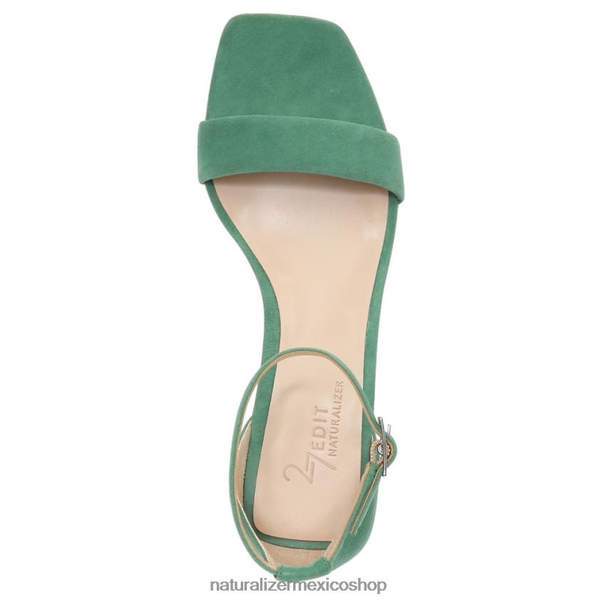 sandalias | sandalia de vestir iriss 27 edit 60D4P0113 Naturalizer mujer gamuza de nenúfar - Imagen 4