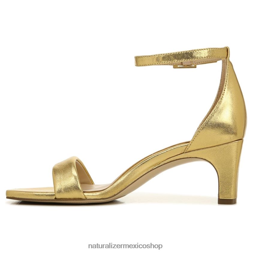sandalias | sandalia de vestir iriss 27 edit 60D4P0115 Naturalizer mujer cuero dorado - Imagen 3