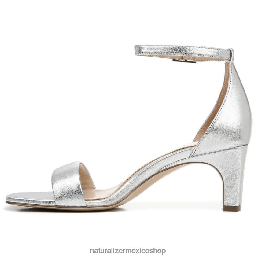 sandalias | sandalia de vestir iriss 27 edit 60D4P0116 Naturalizer mujer cuero plateado - Imagen 3
