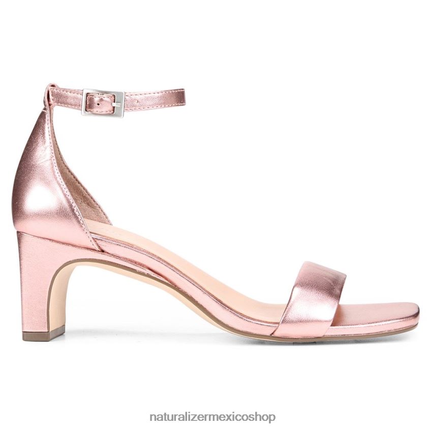 sandalias | sandalia de vestir iriss 27 edit 60D4P0118 Naturalizer mujer cuero rosa oscuro - Imagen 2