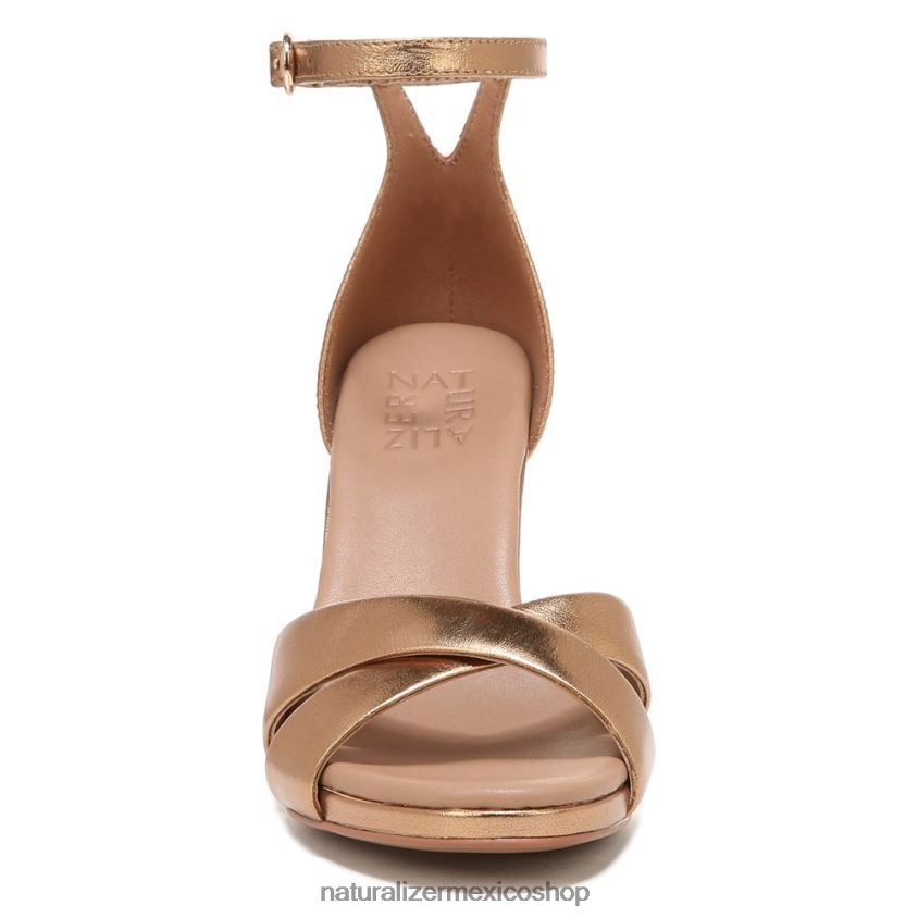 sandalias | sandalia de vestir lizbeth 60D4P0221 Naturalizer mujer cuero de caramelo - Imagen 5