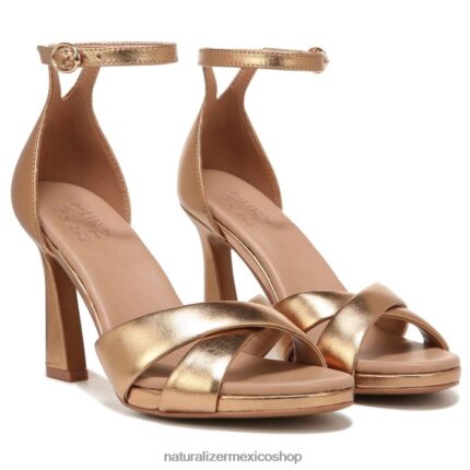 sandalias | sandalia de vestir lizbeth 60D4P0221 Naturalizer mujer cuero de caramelo
