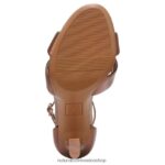 sandalias | sandalia de vestir lizbeth 60D4P0222 Naturalizer mujer cuero metalizado cobre oscuro - Imagen 7