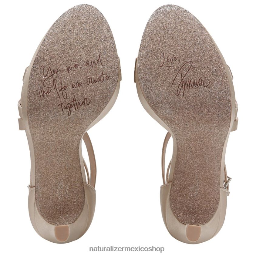 sandalias | sandalia de vestir love 2 60D4P0324 Naturalizer mujer tela de champán - Imagen 7