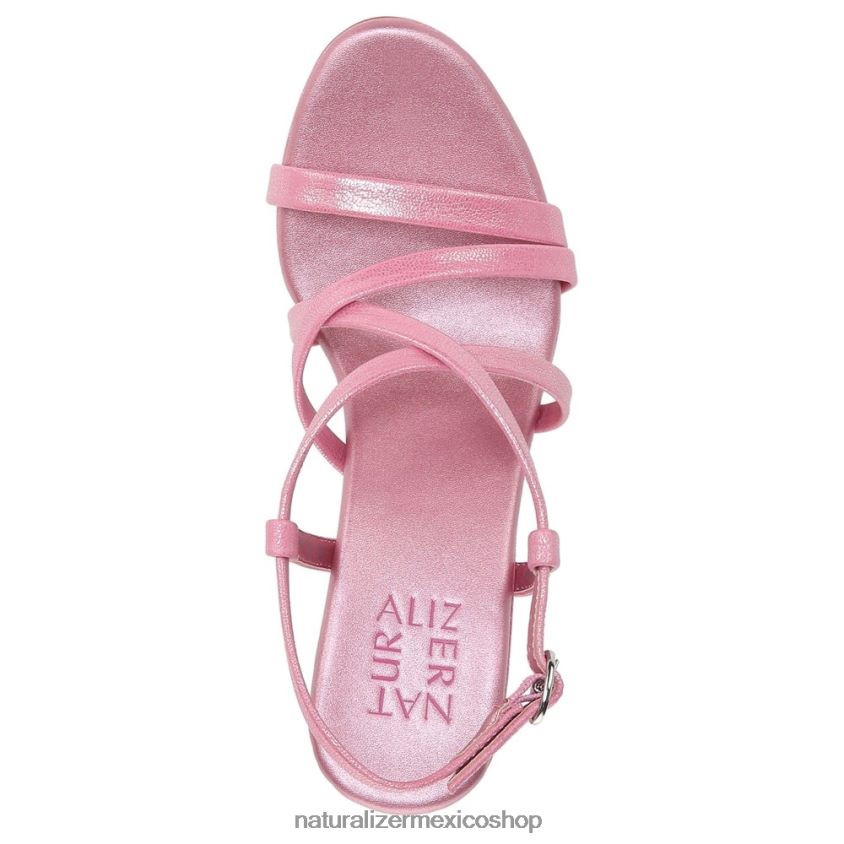 sandalias | sandalia de vestir luisa 60D4P0226 Naturalizer mujer cuero rosa caramelo - Imagen 4