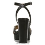 sandalias | sandalia de vestir mallory 60D4P0492 Naturalizer mujer cuero negro - Imagen 6