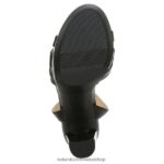 sandalias | sandalia de vestir mallory 60D4P0492 Naturalizer mujer cuero negro - Imagen 7