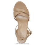 sandalias | sandalia de vestir mallory 60D4P0493 Naturalizer mujer cuero de abedul - Imagen 4