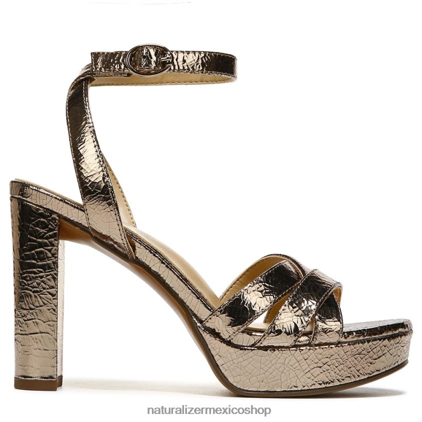 sandalias | sandalia de vestir mallory 60D4P0495 Naturalizer mujer cuero marron luna - Imagen 2