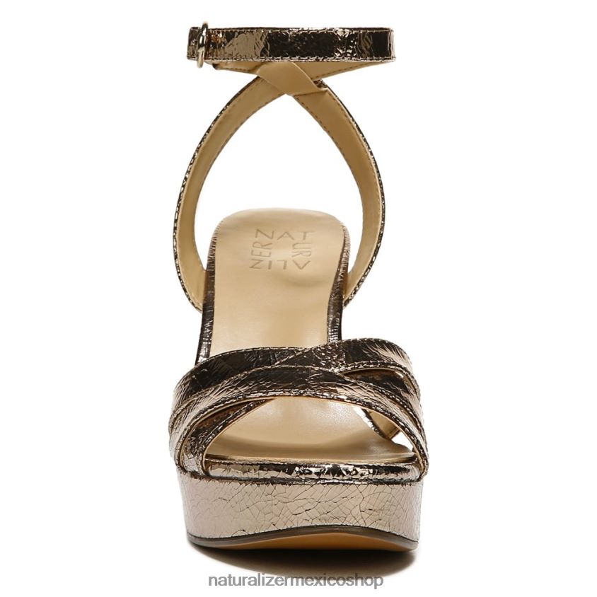 sandalias | sandalia de vestir mallory 60D4P0495 Naturalizer mujer cuero marron luna - Imagen 5