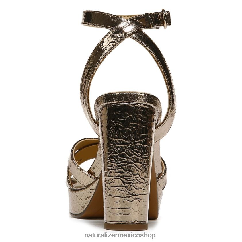 sandalias | sandalia de vestir mallory 60D4P0495 Naturalizer mujer cuero marron luna - Imagen 6