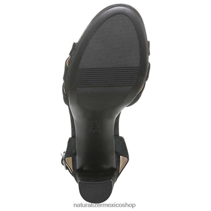 sandalias | sandalia de vestir mallory 60D4P0496 Naturalizer mujer cuero verde trébol de medianoche - Imagen 7