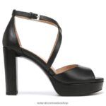 sandalias | sandalia de vestir melody 60D4P096 Naturalizer mujer cuero negro - Imagen 2