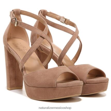 sandalias | sandalia de vestir melody 60D4P097 Naturalizer mujer ante marrón