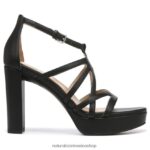 sandalias | sandalia de vestir neón 60D4P0562 Naturalizer mujer sintético negro - Imagen 2