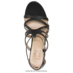 sandalias | sandalia de vestir neón 60D4P0562 Naturalizer mujer sintético negro - Imagen 4