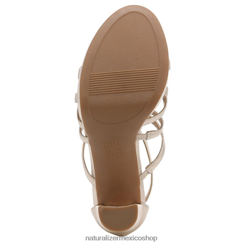 sandalias | sandalia de vestir neón 60D4P0563 Naturalizer mujer sintético dorado claro - Imagen 7