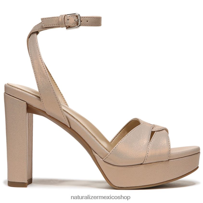 sandalias | sandalia de vestir nevena 60D4P0541 Naturalizer mujer pan de jengibre beige sintético - Imagen 2