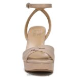 sandalias | sandalia de vestir nevena 60D4P0541 Naturalizer mujer pan de jengibre beige sintético - Imagen 5