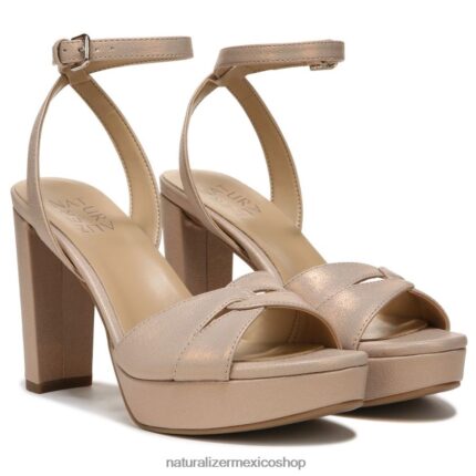 sandalias | sandalia de vestir nevena 60D4P0541 Naturalizer mujer pan de jengibre beige sintético