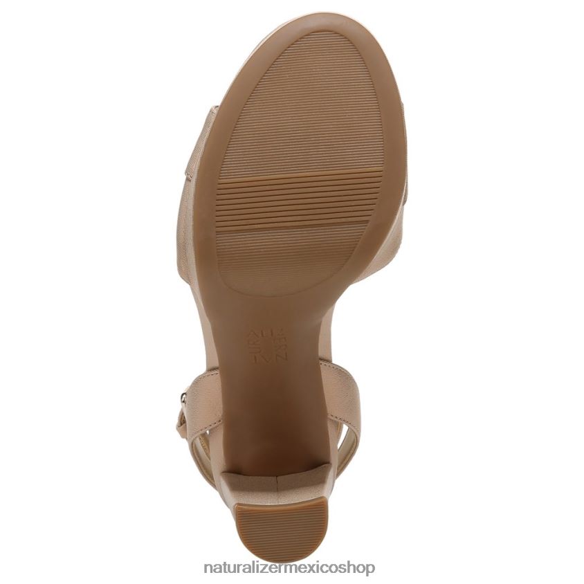 sandalias | sandalia de vestir nevena 60D4P0541 Naturalizer mujer pan de jengibre beige sintético - Imagen 7