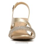 sandalias | sandalia de vestir taimi 60D4P0502 Naturalizer mujer oro/purpurina sintética - Imagen 5