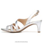 sandalias | sandalia de vestir taimi 60D4P0503 Naturalizer mujer plata/purpurina sintética - Imagen 3