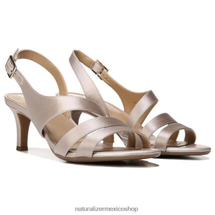 sandalias | sandalia de vestir taimi 60D4P0505 Naturalizer mujer tela de champán