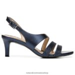 sandalias | sandalia de vestir taimi 60D4P0507 Naturalizer mujer Sintético azul marino metalizado - Imagen 2