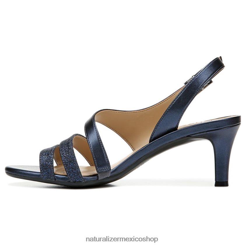 sandalias | sandalia de vestir taimi 60D4P0507 Naturalizer mujer Sintético azul marino metalizado - Imagen 3