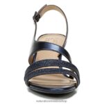 sandalias | sandalia de vestir taimi 60D4P0507 Naturalizer mujer Sintético azul marino metalizado - Imagen 5