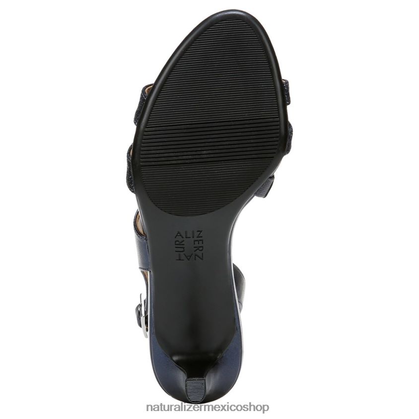 sandalias | sandalia de vestir taimi 60D4P0507 Naturalizer mujer Sintético azul marino metalizado - Imagen 7