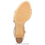 sandalias | sandalia de vestir vanessa 60D4P023 Naturalizer mujer tela crema brulée - Imagen 7