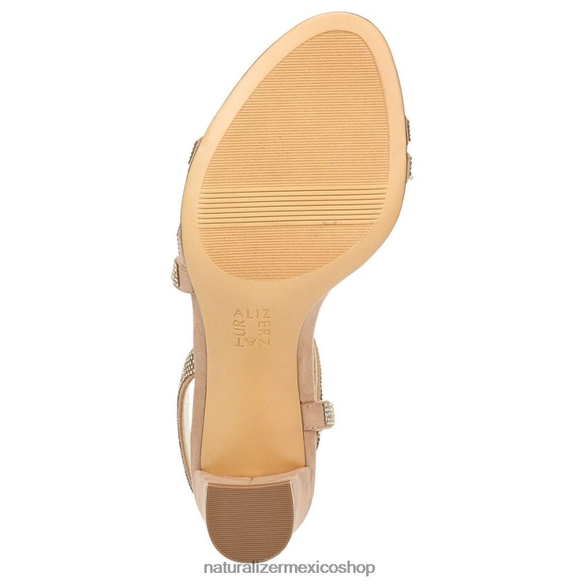 sandalias | sandalia de vestir vanessa 60D4P023 Naturalizer mujer tela crema brulée - Imagen 7