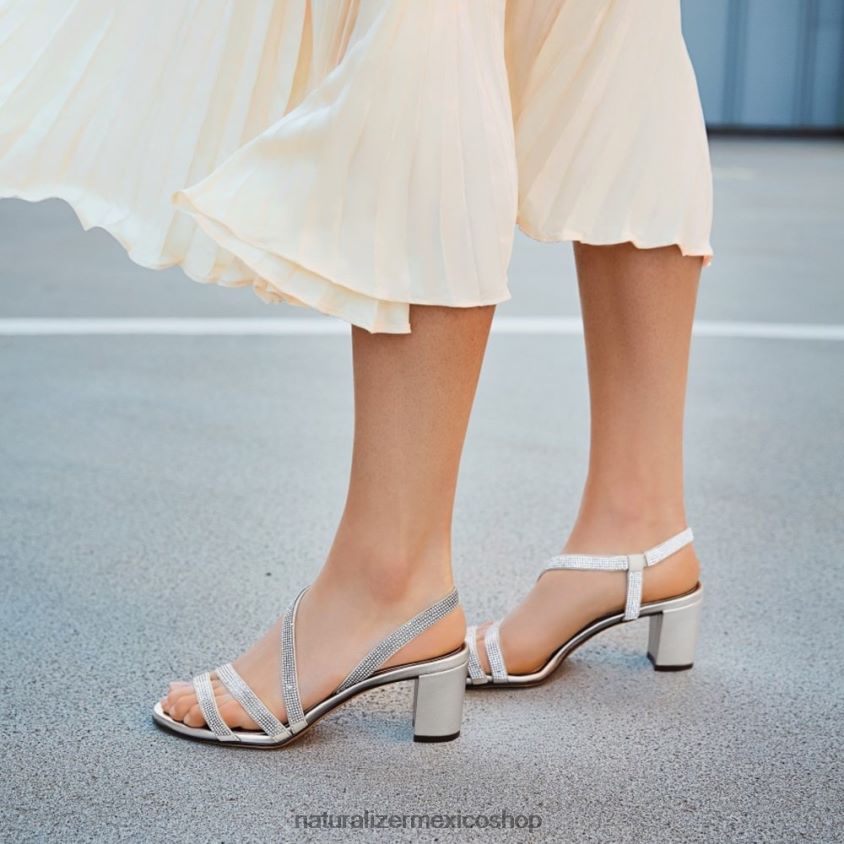 sandalias | sandalia de vestir vanessa 60D4P023 Naturalizer mujer tela crema brulée - Imagen 8