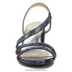 sandalias | sandalia de vestir vanessa 60D4P028 Naturalizer mujer tela azul marino francés - Imagen 5