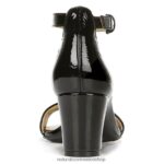 sandalias | sandalia de vestir vera 60D4P010 Naturalizer mujer charol negro - Imagen 6