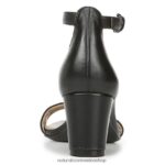sandalias | sandalia de vestir vera 60D4P012 Naturalizer mujer cuero negro - Imagen 6