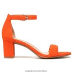 sandalias | sandalia de vestir vera 60D4P018 Naturalizer mujer ante naranja - Imagen 2