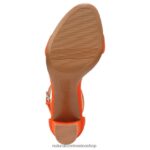 sandalias | sandalia de vestir vera 60D4P018 Naturalizer mujer ante naranja - Imagen 7