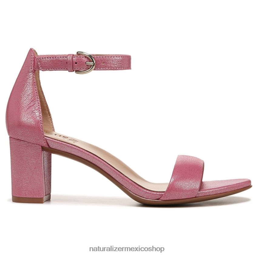 sandalias | sandalia de vestir vera 60D4P022 Naturalizer mujer cuero rosa caramelo - Imagen 2