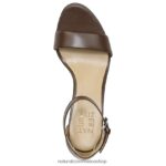 sandalias | sandalia de vestir vera 60D4P03 Naturalizer mujer cuero moca - Imagen 4