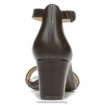 sandalias | sandalia de vestir vera 60D4P04 Naturalizer mujer cuero caoba - Imagen 6