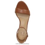 sandalias | sandalia de vestir vera 60D4P08 Naturalizer mujer cuero de té inglés - Imagen 4